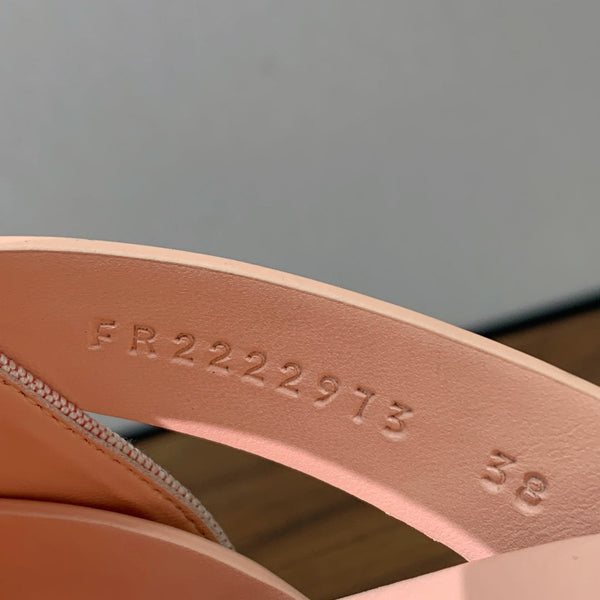 Sandalo HM Kazimir in pelle di vitello Farbic rosa pallido 293987