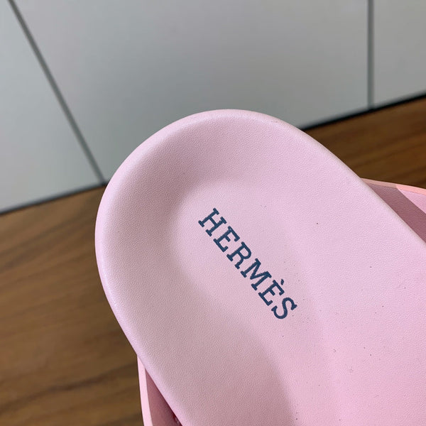 HM Kazimir Sandal Pink Suede Calfskin 293989