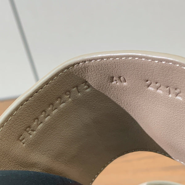 Sandalo HM Jackson Beige Nero Pelle di vitello 294051