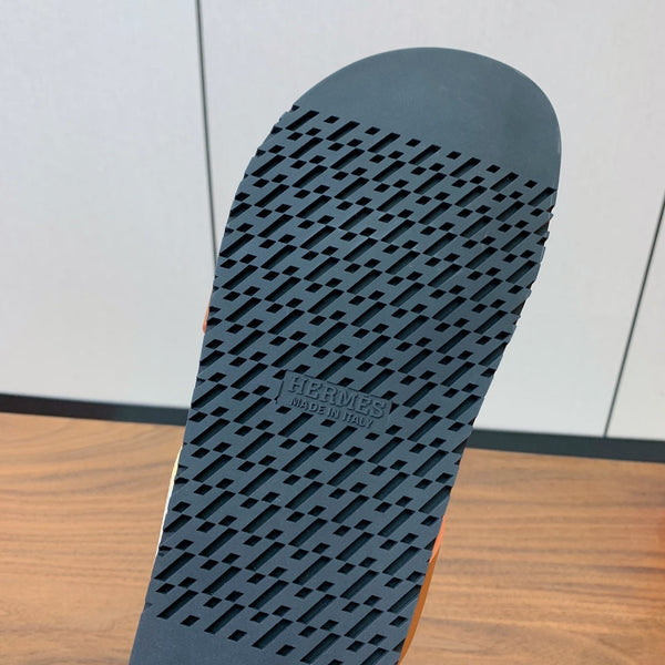 Sandali HM Heracles in pelle di vitello marrone beige Frabic 294068