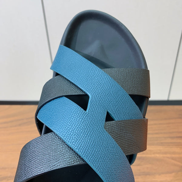 Sandali HM Heracles in pelle di vitello blu lapislazzuli 294072