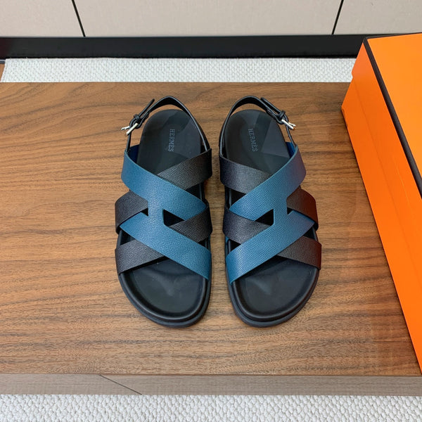 Sandali HM Heracles in pelle di vitello blu lapislazzuli 294072