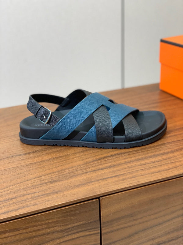 Sandali HM Heracles in pelle di vitello blu lapislazzuli 294072