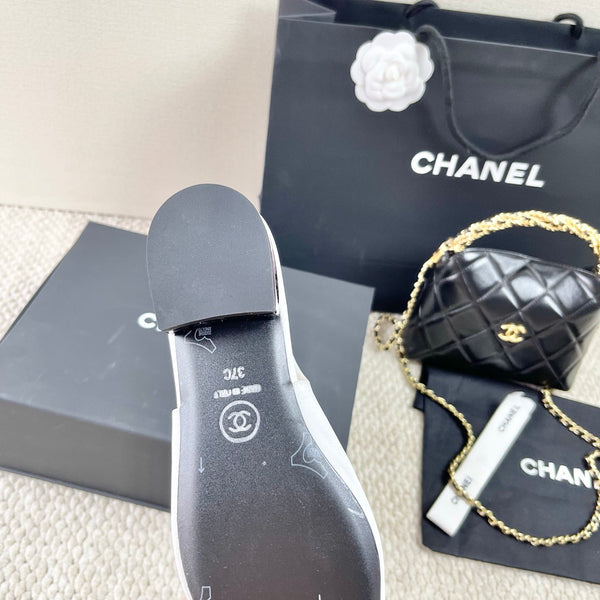 CC 25 Slingback High Heel White Silk 330923