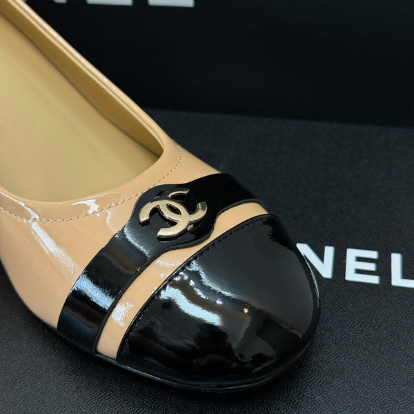 CC High Heels Dark Beige Lambskin