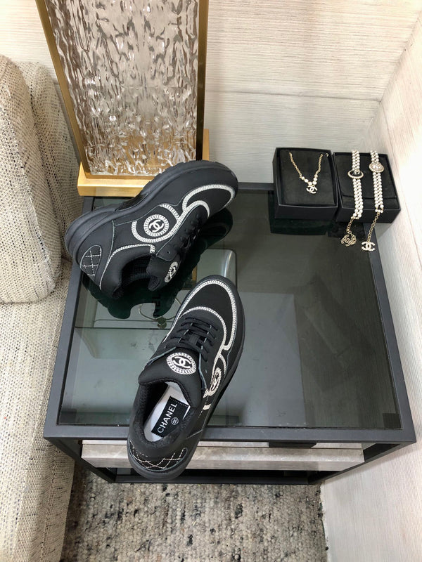 CC Sneaker Tessuto Nero