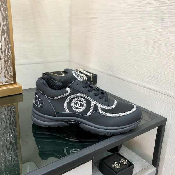 CC Sneaker Tessuto Nero