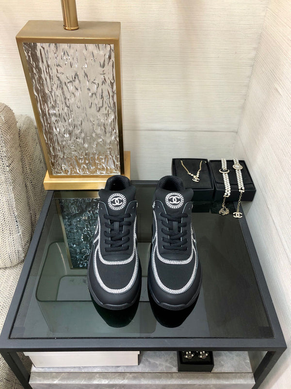 CC Sneaker Tessuto Nero