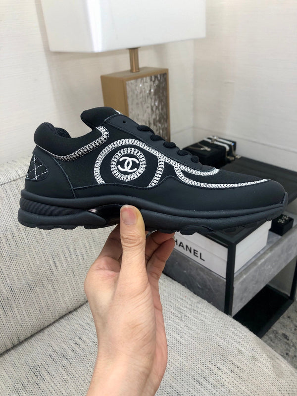 CC Sneaker Tessuto Nero