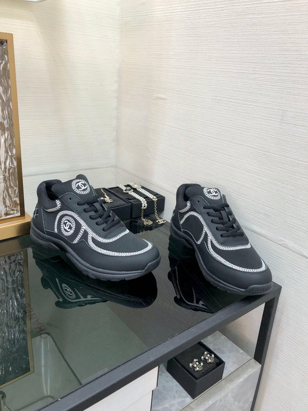 CC Sneaker Tessuto Nero