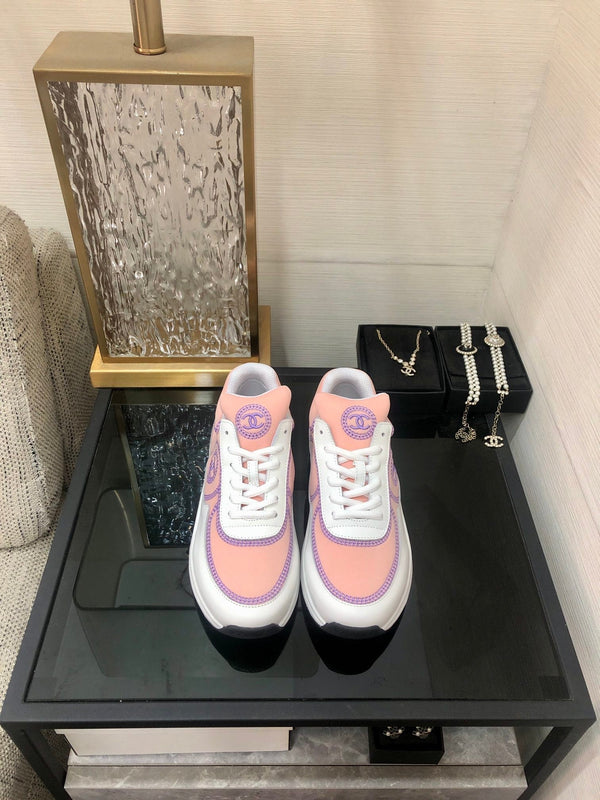 CC Sneaker Pink Mix Purple Fabric