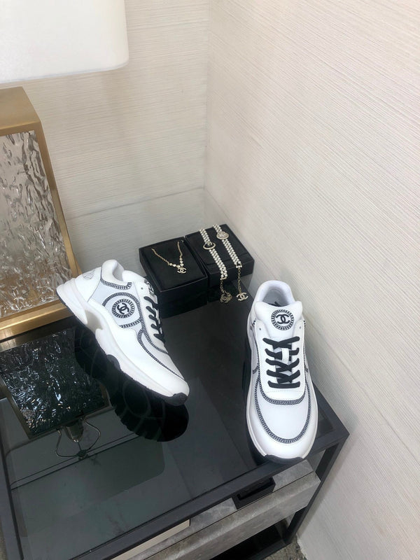 CC 26S Jelly Sole Sneakers Quilted Suede 153277