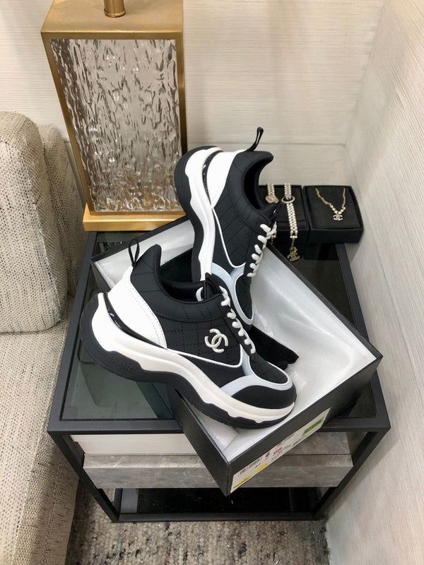 CC Sneaker Black Nappa Leather