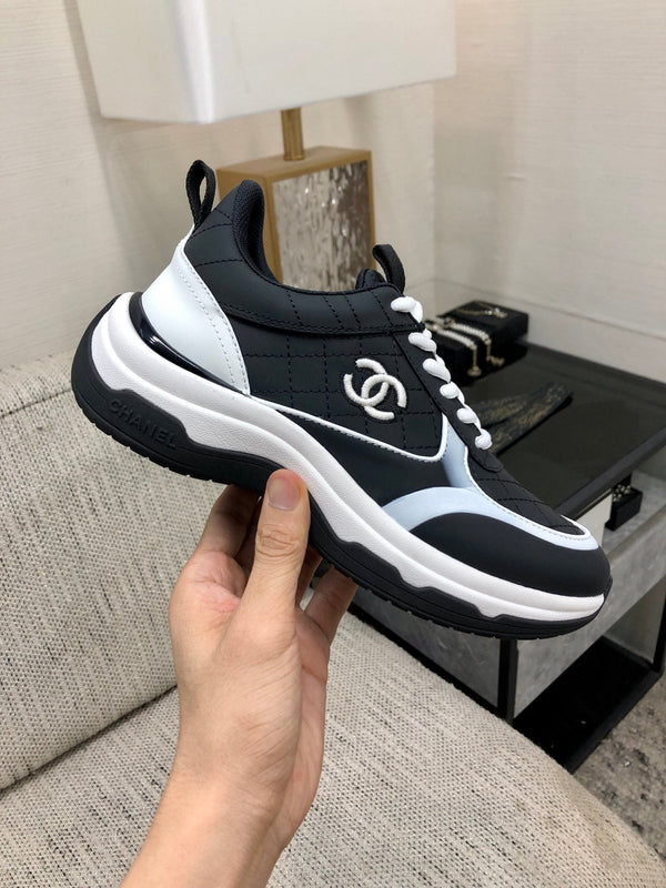 CC Sneaker Black Nappa Leather