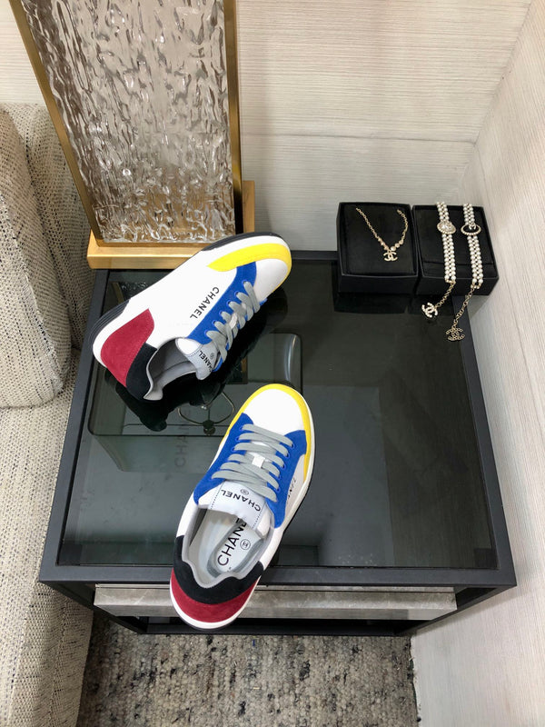 CC Sneaker Metis Casual Blue Yellow Mix Black Red Sude