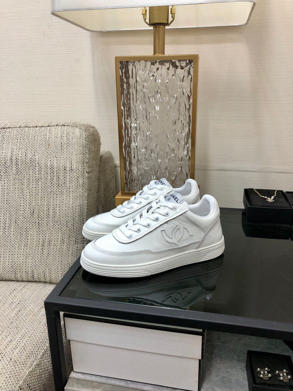 CC Sneaker White Cowhide