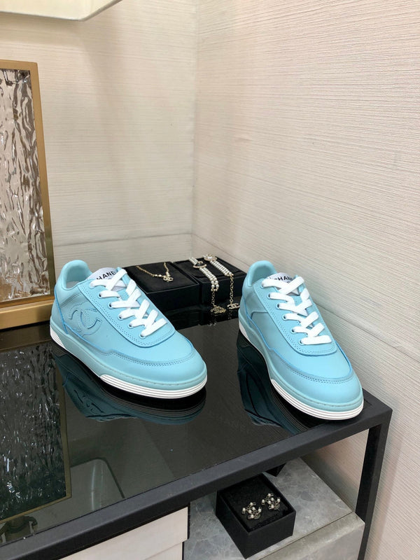 CC Sneaker Turquoise Blue Cowhide