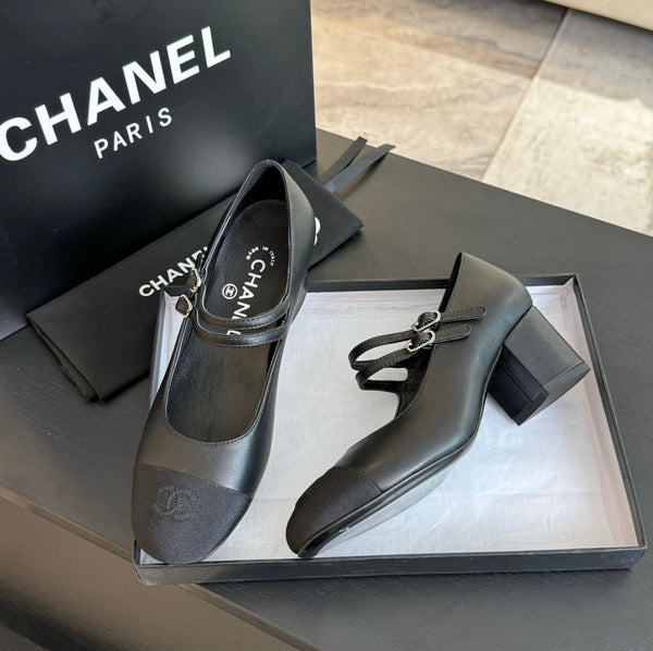 CC 25C Mary Jane Black Sheepskin 212991