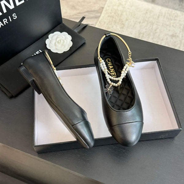 Double Strap Chunky Heel Mary Jane Shoes Black