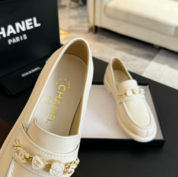 CC 25C Loafer White Leather 212969