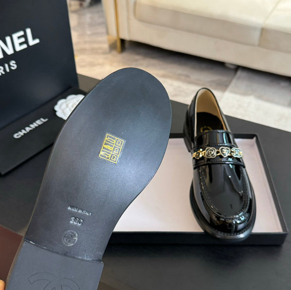 CC 25C Loafer Glossy Black Leather 212970
