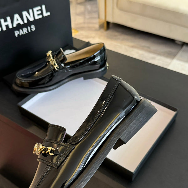 CC 25C Loafer Glossy Black Leather 212970