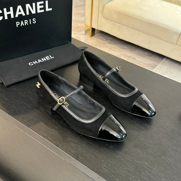 CC Mary Jane Black Suede