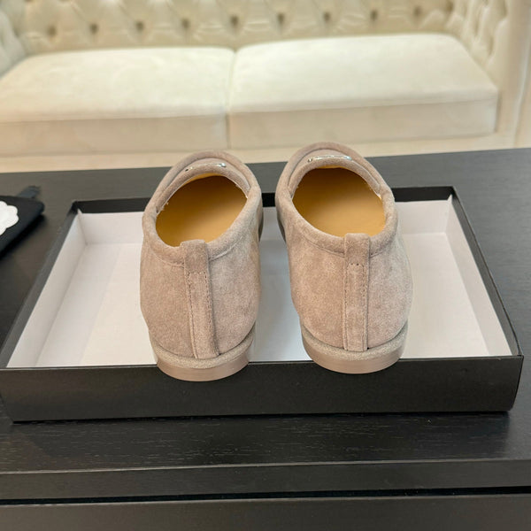 CC Moccasins Grey Suede