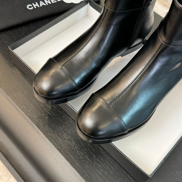 Stivaletti CC 20mm in pelle di vitello nera