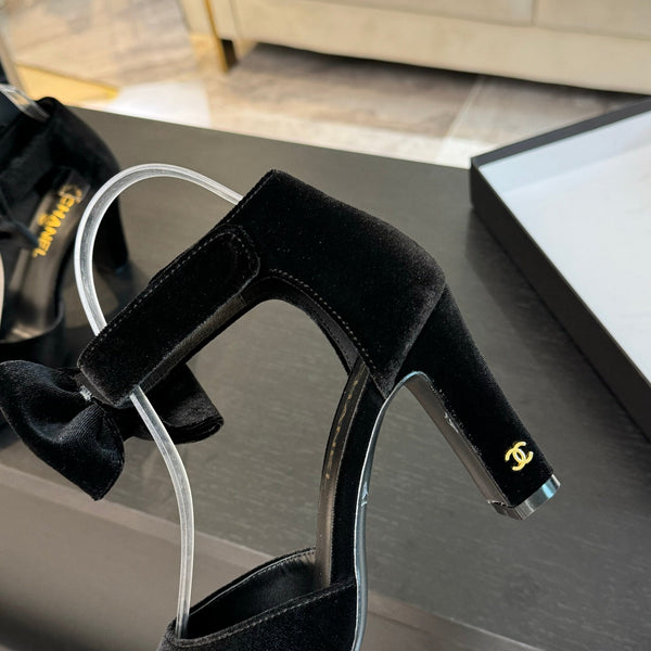 CC Mary Janes Black Velvet