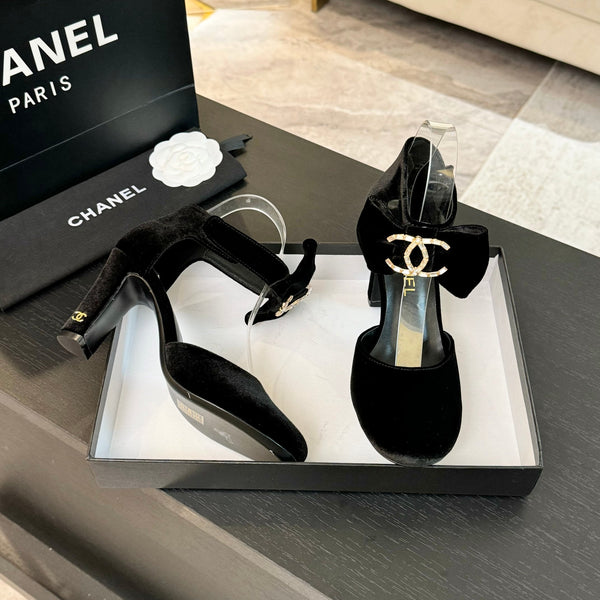 CC Mary Janes Black Velvet