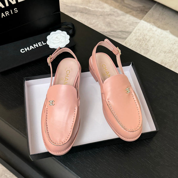 CC 25C Slingback Loafer Pink Patent Leather