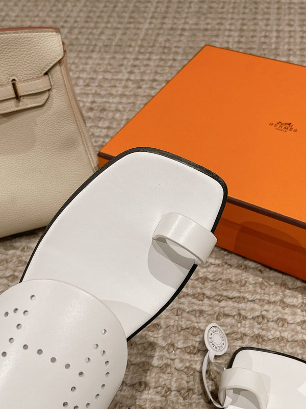 HM Hera Sandal White Cowhide 544539