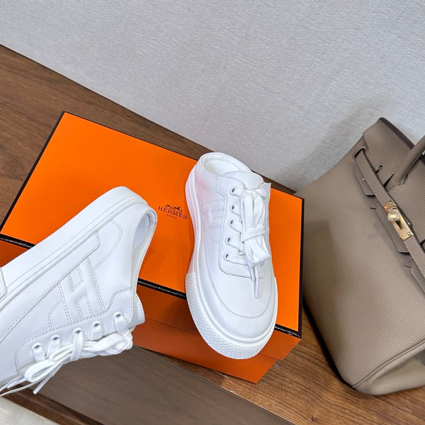 HM Deep Sneaker White Cowhide 543799