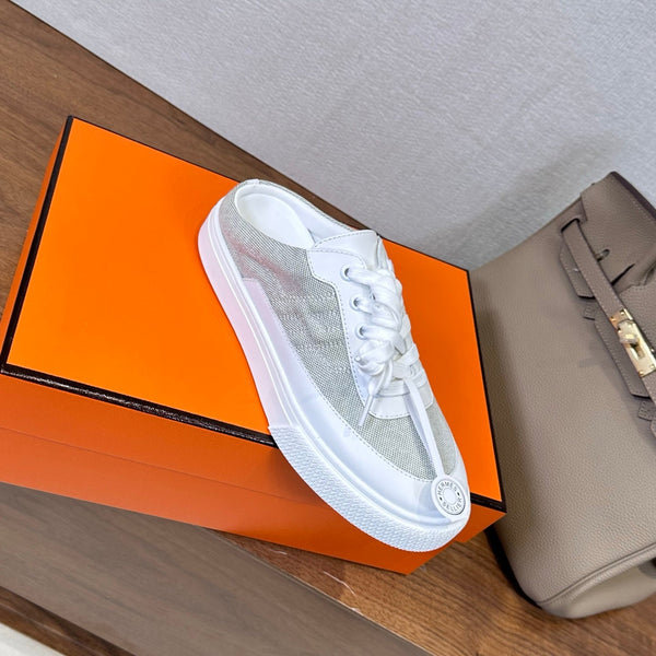 HM Deep Sneaker Blue Gray Cowhide 543800