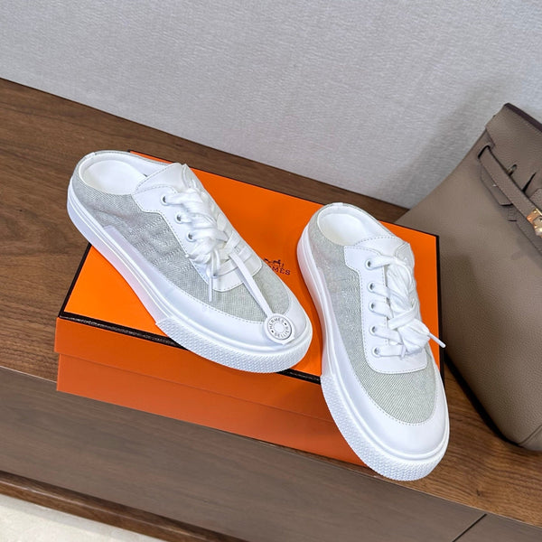 HM Deep Sneaker Blue Gray Cowhide 543800