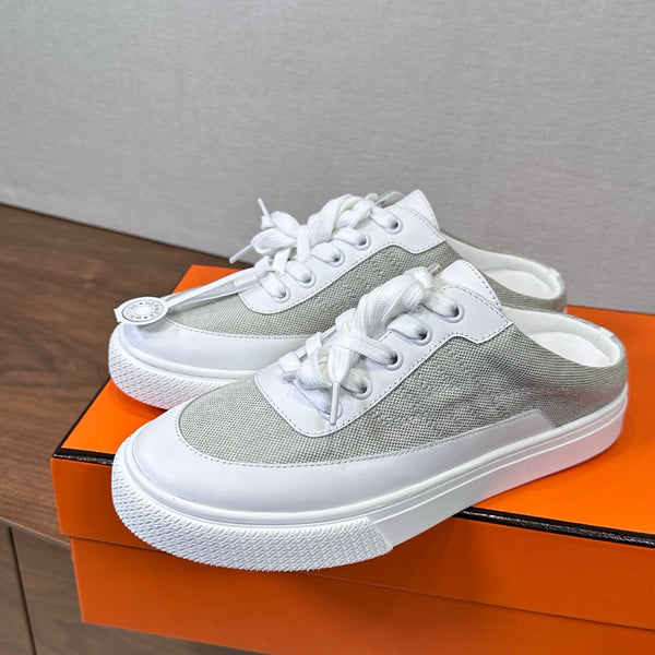 HM Deep Sneaker Blue Gray Cowhide 543800