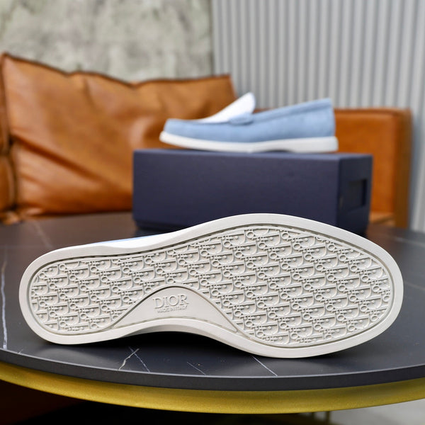 CD GRANVILLE BASIC LOAFER LIGHT BLUE-GRAY JACQUARD