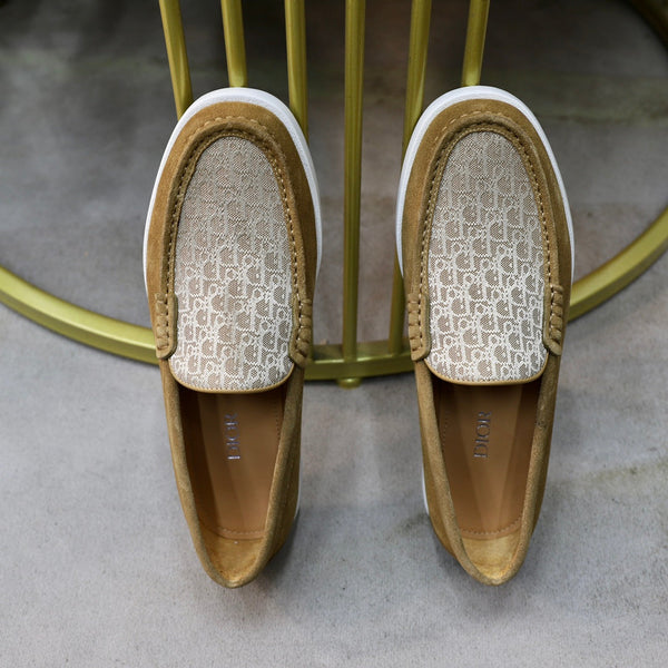 CD GRANVILLE BASIC LOAFER FLAX-BEIGE JACQUARD