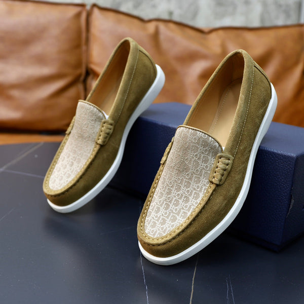 CD GRANVILLE BASIC LOAFER FLAX-BEIGE JACQUARD