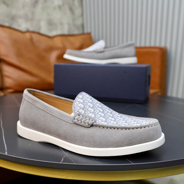 CD GRANVILLE BASIC LOAFER GRAY-WHITE JACQUARD