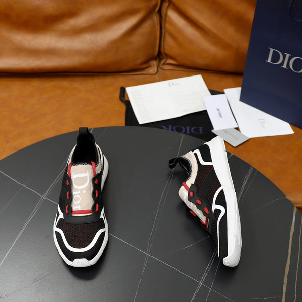 CD B21 Sneaker Black Mix Red Knitted 643602