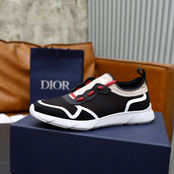 CD B21 Sneaker Black Mix Red Knitted 643602