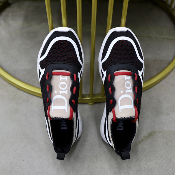 CD B21 Sneaker Black Mix Red Knitted 643602