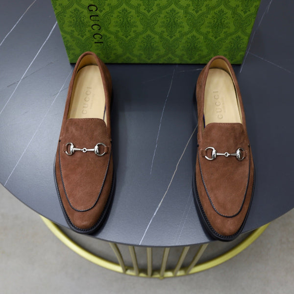 GG Men's Jordaan Loafer Brown Suede 560882