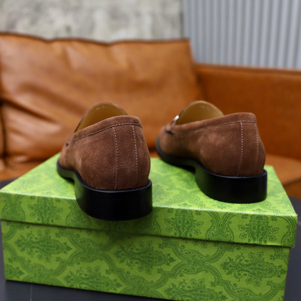 GG Men's Jordaan Loafer Brown Suede 560882
