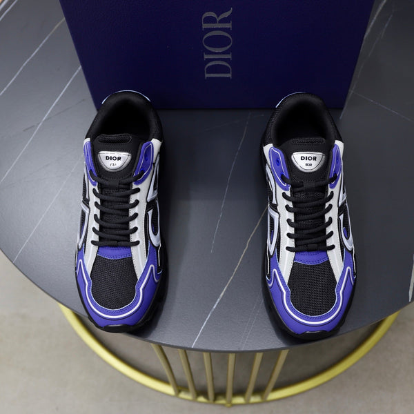 CD B30 Sneaker Black Mix Purple Mesh 643617