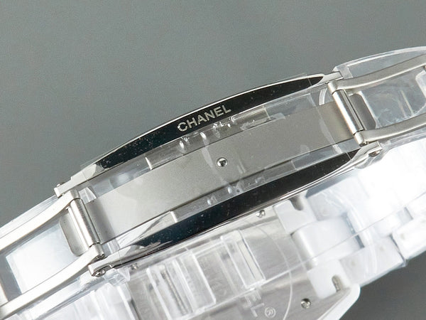 J12 Automatico Ceramica Bianca Numeri Bianchi Quadrante Bianco