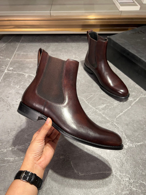 CD CHELSEA BOOT SYRUP CALFSKIN