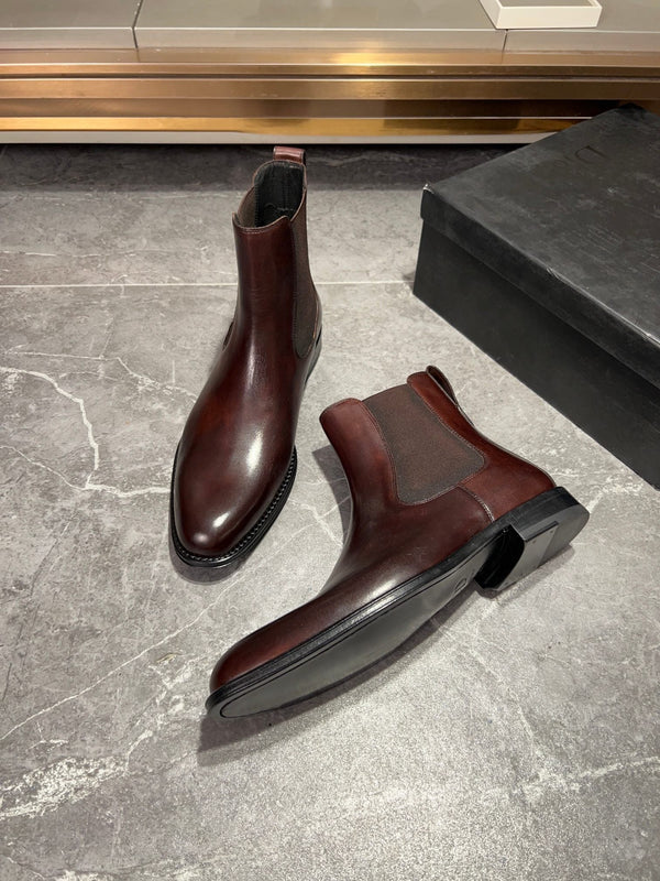 CD CHELSEA BOOT SYRUP CALFSKIN